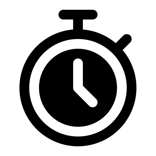 a stopwatch